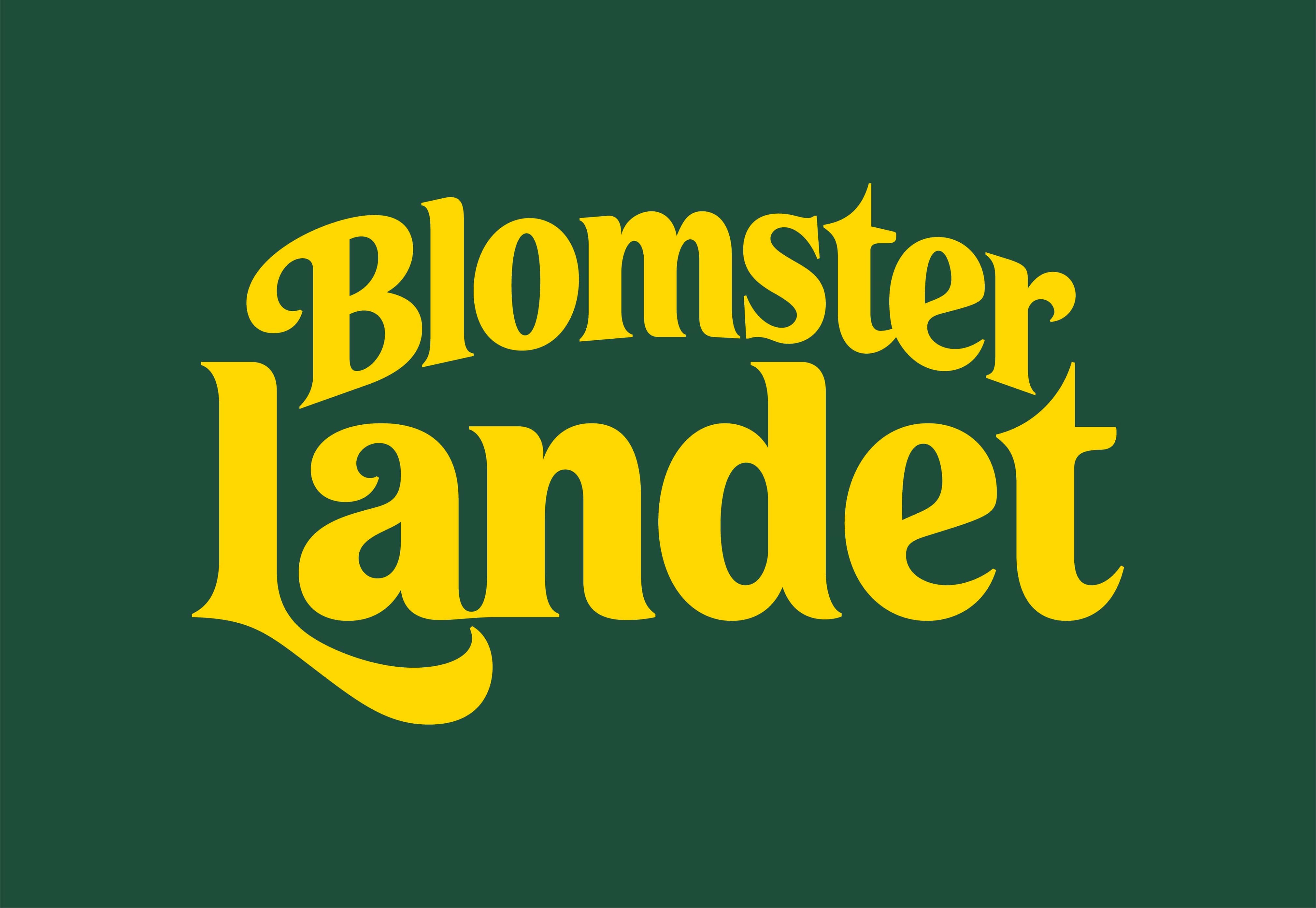 BLOMSTERLANDET reklamblad med erbjudanden